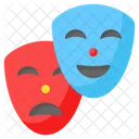 Theater Mask Party Icon