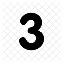 Three Background Hand Icon