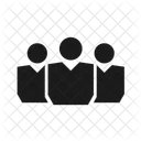 Business Team Crowd Icon