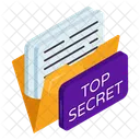 Top Secret Folder Document Doc Icon