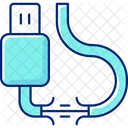Torn cable  Icon