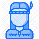 Tribal Indian Feather Icon