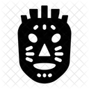 Tribal Mask Wrestling Mask Mexican Mask Icon