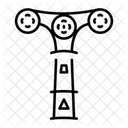 Tribal Stick Ceremonial Ritual Icon