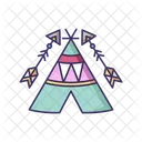 Tribal teepee  Icon