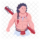 Tribal Warrior Male Warrior Ancient Warrior Icon