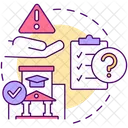 Education Problem Higher Icon