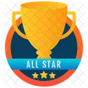 Trophy Gold Cup Chalice Icon
