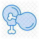 Turkey Bacon Bacon Food Icon