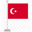 Turkey Country National Icon