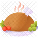 Turkey Chicken Food Icon