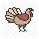 Turkey Chicken Food Icon