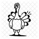 Turkey Bird Poultry Icon