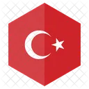 Turkey Country Flag Icon