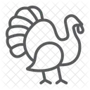 Turkey Bird Animal Icon