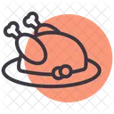 Turkey Hen Meat Icon