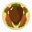 Turkey Thanksgiving Autumn Icon