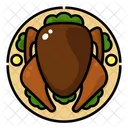 Turkey Thanksgiving Autumn Icon