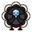 Turkey Thanksgiving Autumn Icon