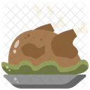 Turkey Roast Chicken Turkey Leg Icon