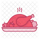 Turkey Chicken Dinner Icon