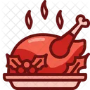 Turkey Roast Chicken Chicken Leg Icon