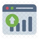 Uptrend Chart Stocks Icon