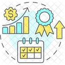 Uptrend Type Trend Icon