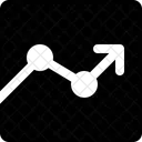 Uptrend Line Trending Icon