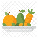 Vegan Vegan Food Dish Icon
