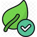 Vegan Vegetarian Natural Icon