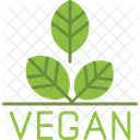 Vegan Food Vegetarian Icon