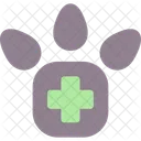 Veterinary Foot Animal Cat Icon