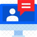 Video Call Video Conference Online Meeting Icon