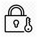 Line Vulnerability Security Breach Unauthorized Access Icon