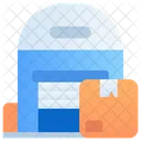 Warehouse Storage Storehouse Icon