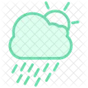 Weather Duotone Line Icon Icon