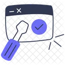 Web Maintenance  Icon