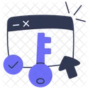 Web Security  Icon