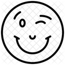 Winky Emoji Blink Emoji Smiley Icon