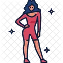Woman Body  Icon