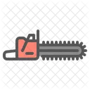Wood Cutter Machine Tool Icon