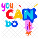 You Can Do It  Icon