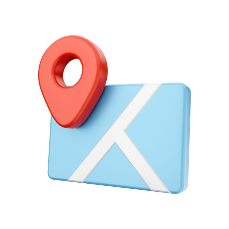 Free Location  3D Icon