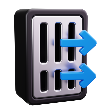 Airflow Design  3D Icon
