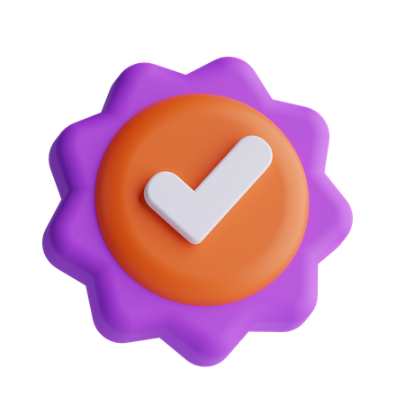 Approve  3D Icon