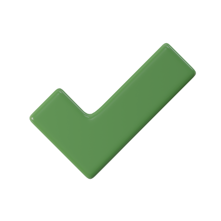 Approve  3D Icon