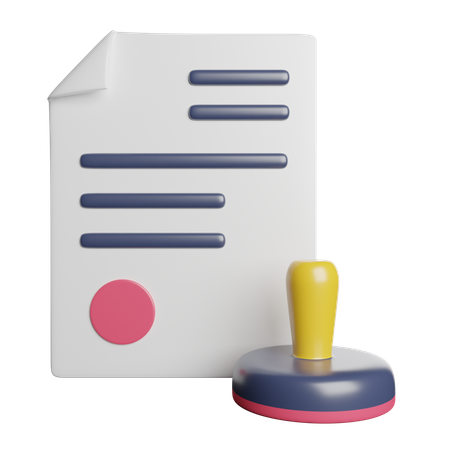 Approve  3D Icon