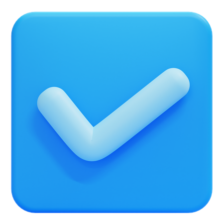 Approved  3D Icon