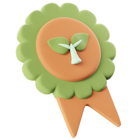 Badge  3D Icon